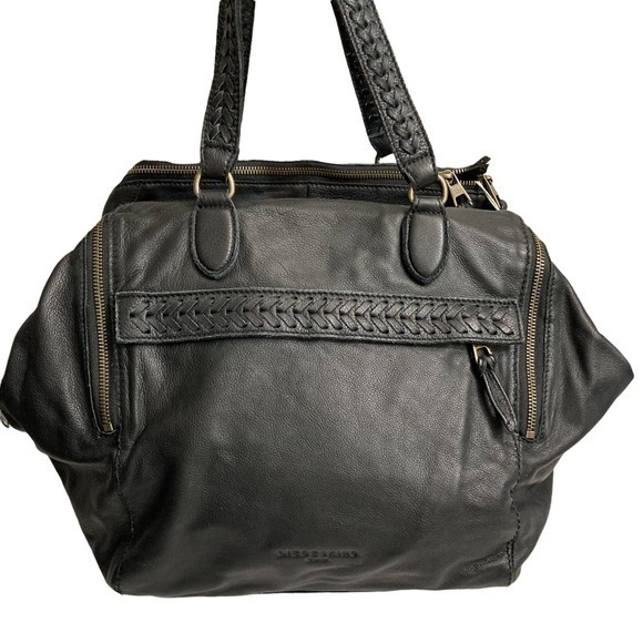 Liebeskind Handbags - Liebeskind Berlin black leather multi pocket bag